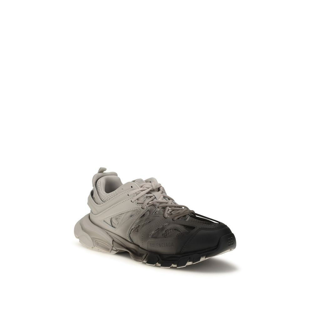 Balenciaga Gray Polyamide Athletic Sneakers