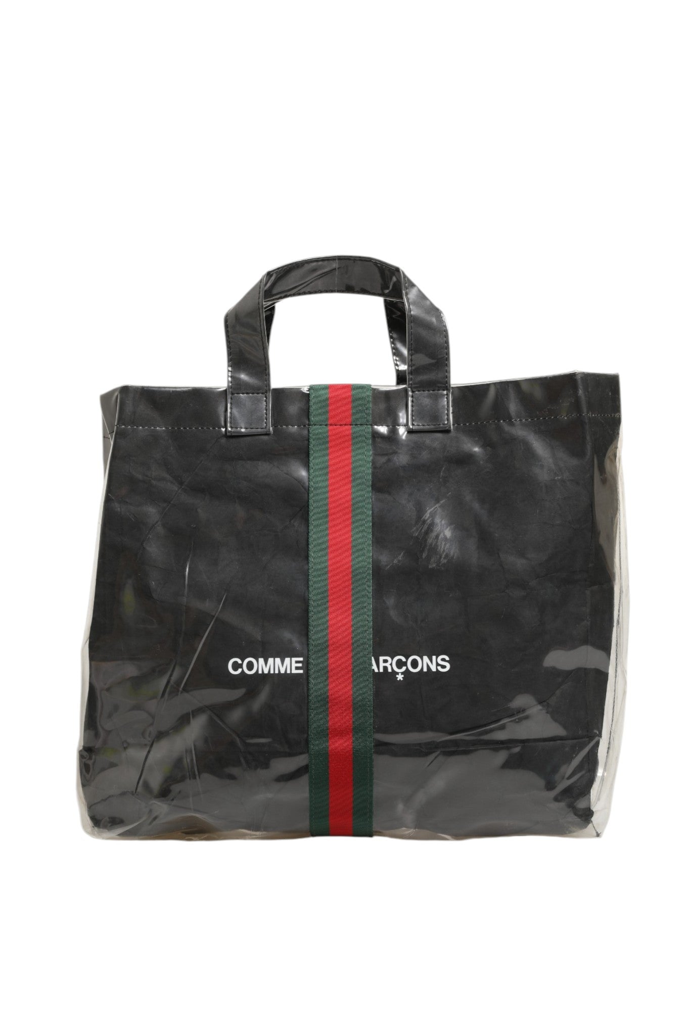 Pre-Owned Gucci GG x Comme des Garçons Tote Bag Black Women's B+ (Good — light signs of wear)