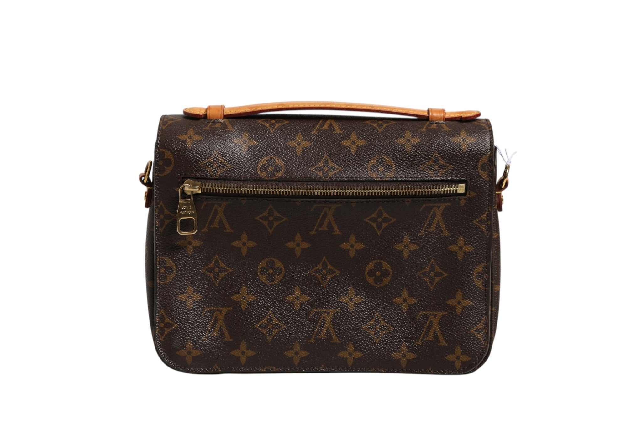 Pre-Owned Louis Vuitton Pochette Métis Monogram Brown Women's B+ (Good — light signs of wear)