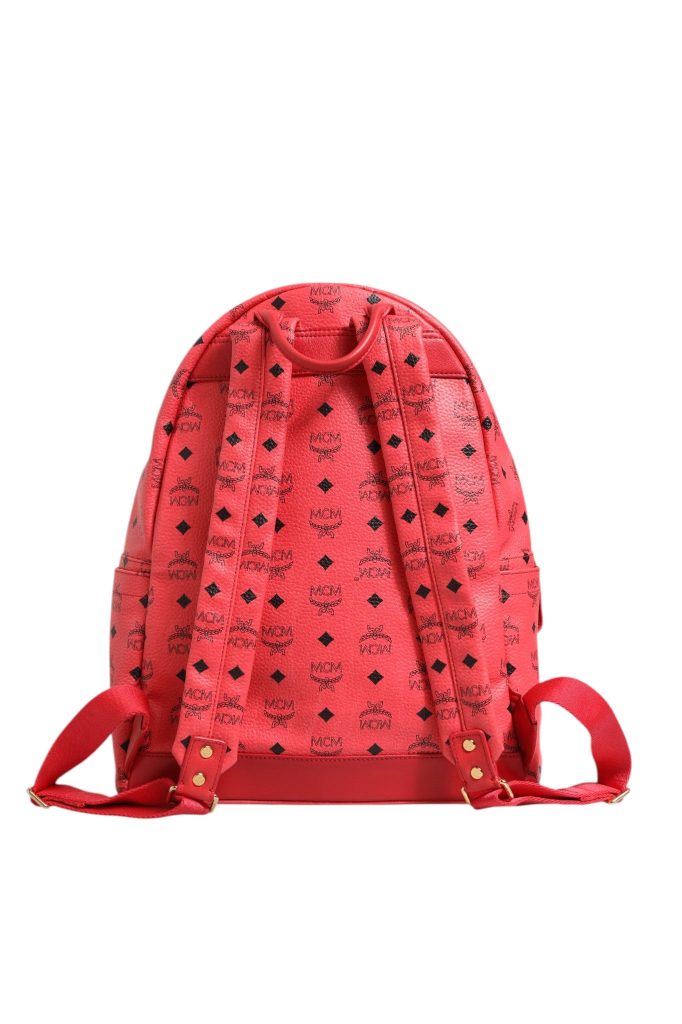 Pre-Owned MCM Visetos Backpack Pink Women's AB (Very Good — between Lightly Used and Used)