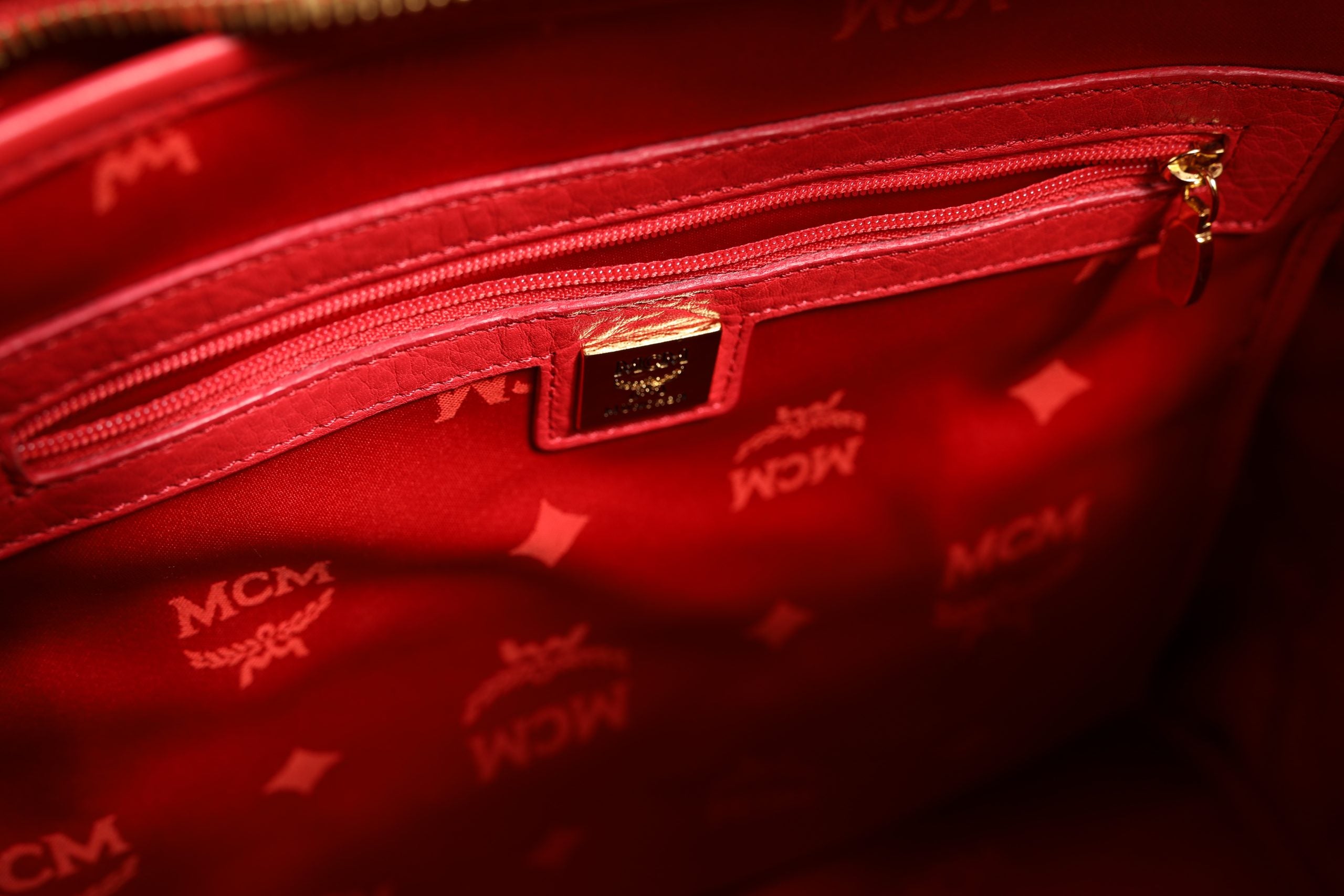 Pre-Owned MCM Visetos Backpack Pink Women's AB (Very Good — between Lightly Used and Used)