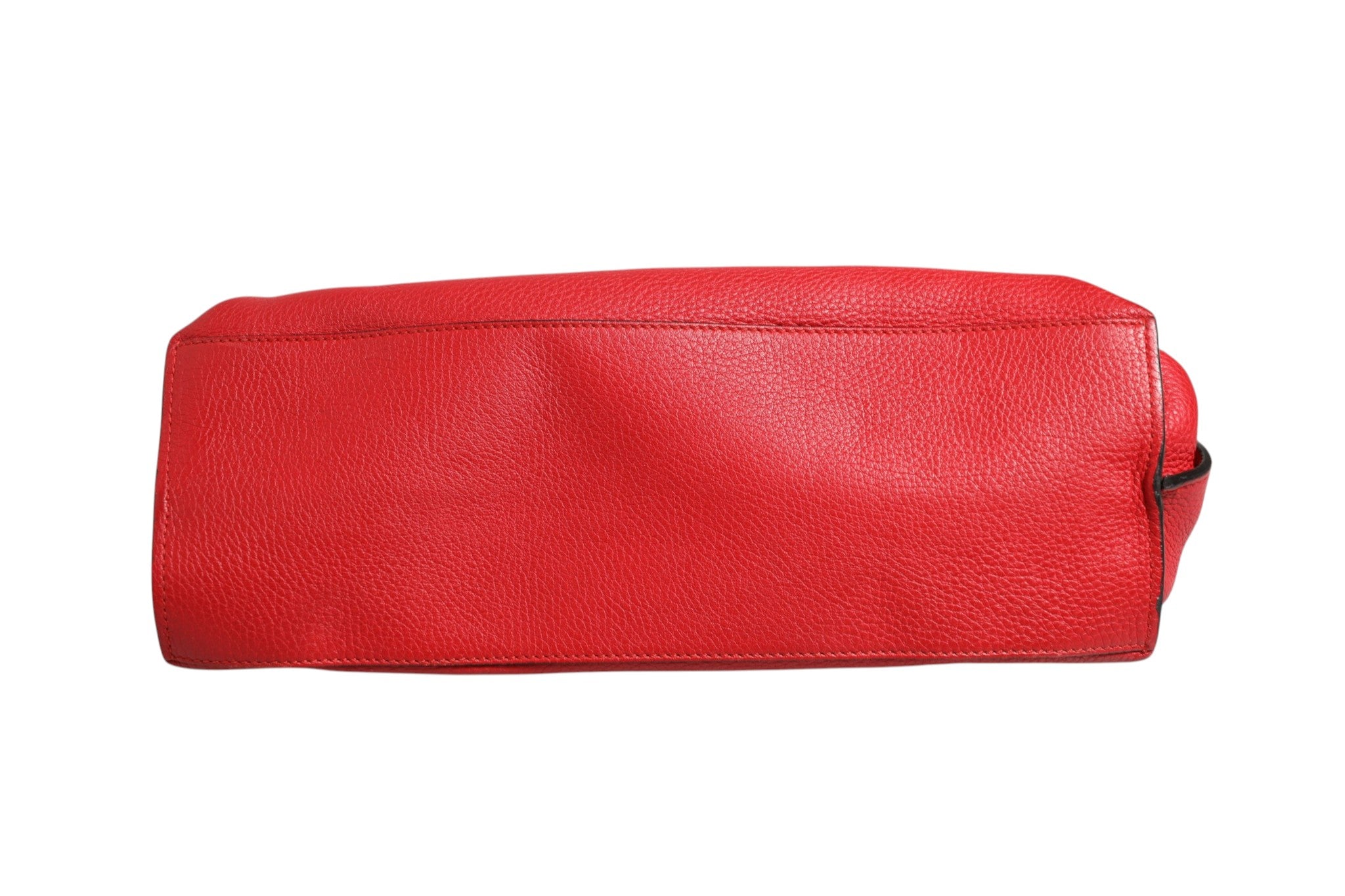 Pre-Owned Gucci Red Leather Bamboo Daily Tote Crossbody Bag Red Women's B+ (Good — light signs of wear)