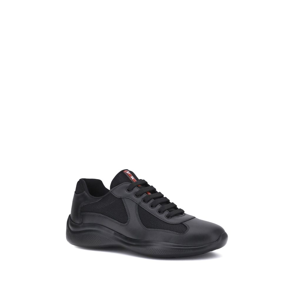 Prada Black Polyamide Sneakers