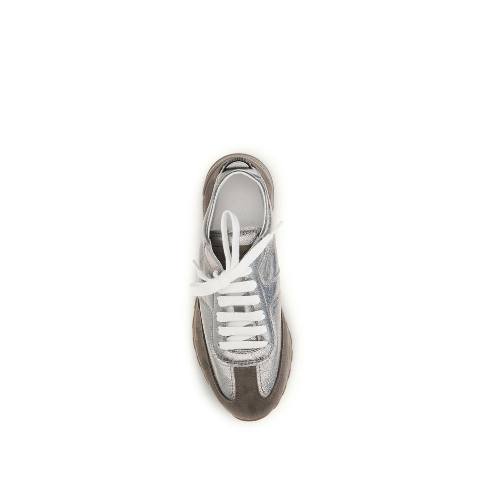 Brunello Cucinelli Multicolor Leather Athletic Sneakers