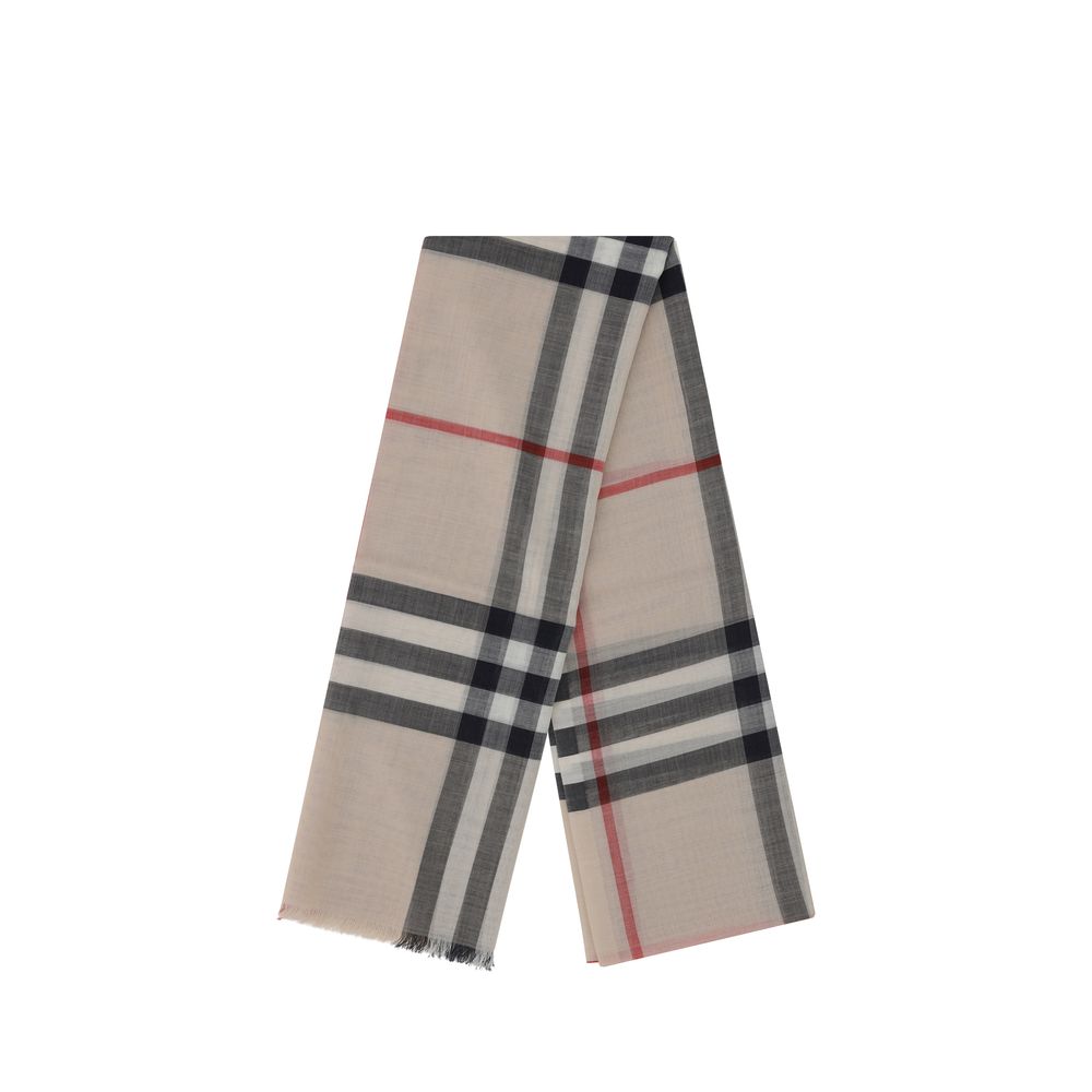 Burberry Beige Wool Scarf