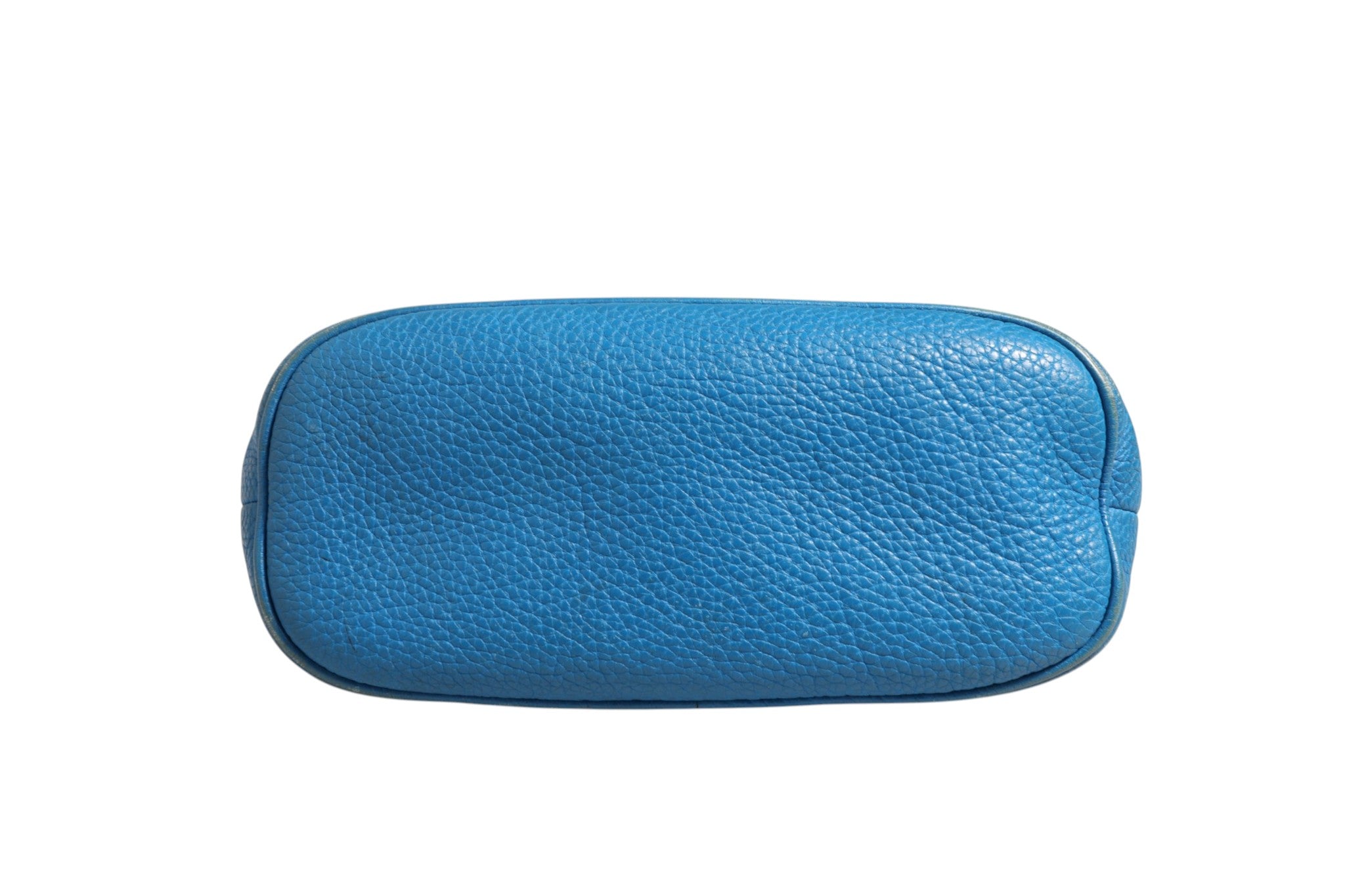 Pre-Owned Gucci Blue Leather Dome Handbag Blue Women's B (Good — visible signs of wear)