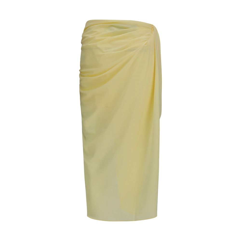 Jacquemus Bicolor Midi Skirt