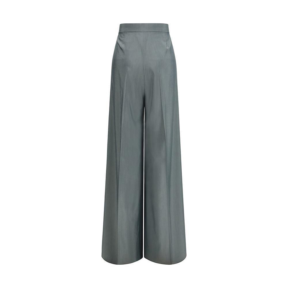 Max Mara Bicolor Wool Casual Pants