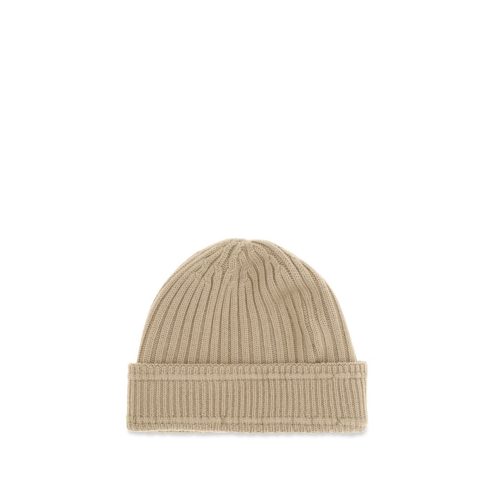 Burberry Beige Wool Beanie