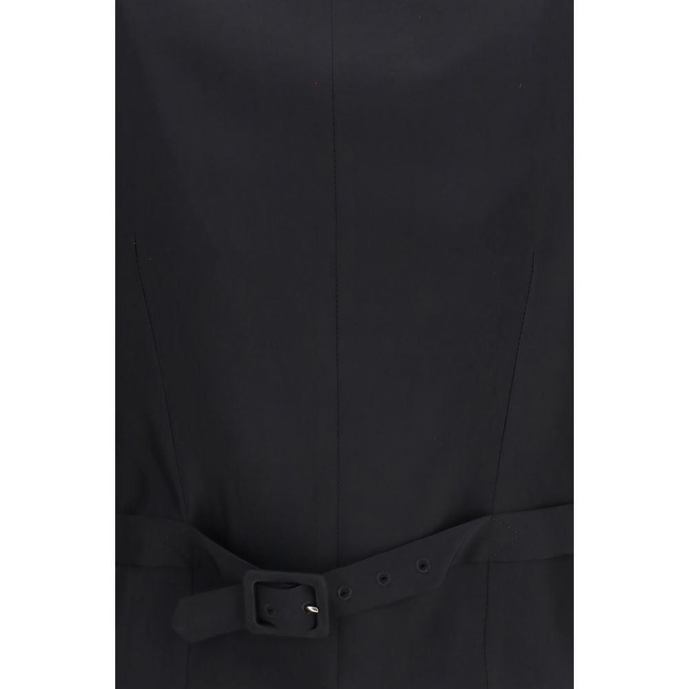 Burberry Brown Wool Sleeveless Jacket