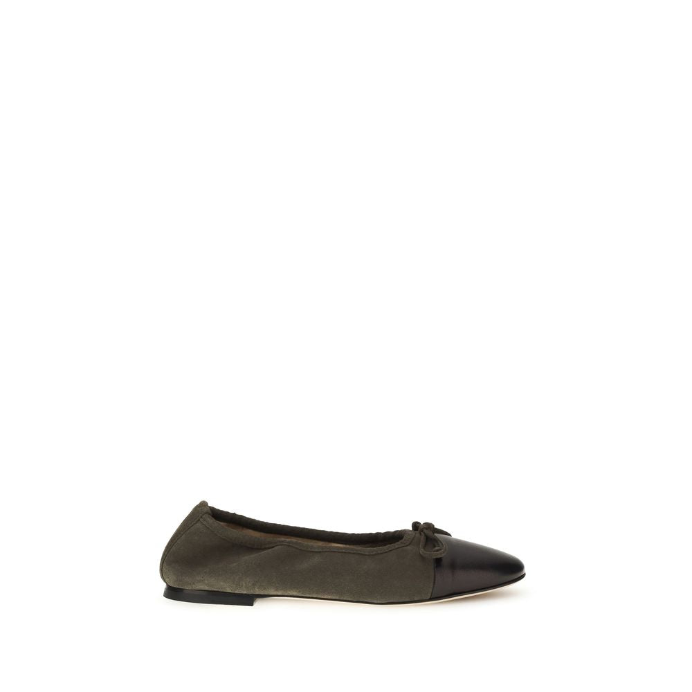 Dear Frances Bicolor Leather Ballet Flats