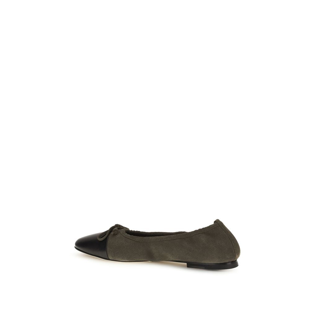 Dear Frances Bicolor Leather Ballet Flats