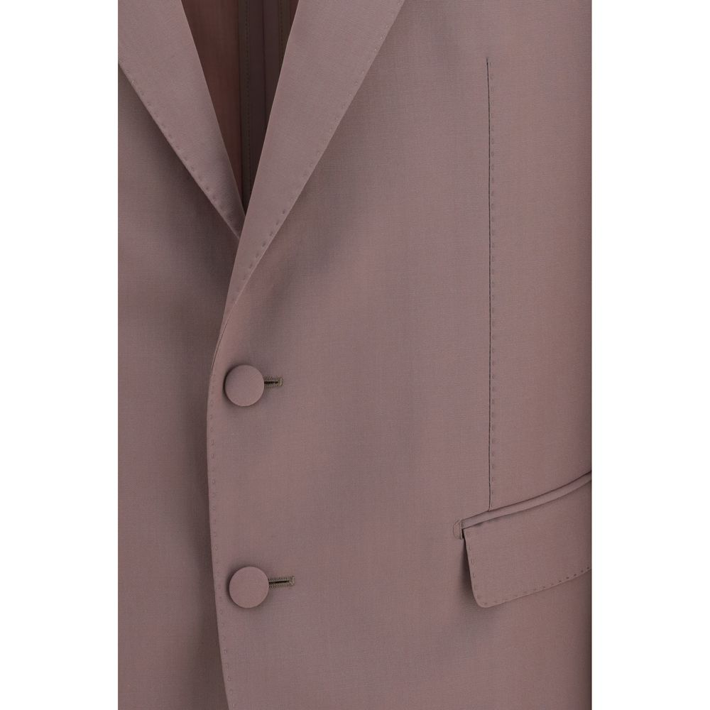 Dolce & Gabbana Brown Wool Jacket