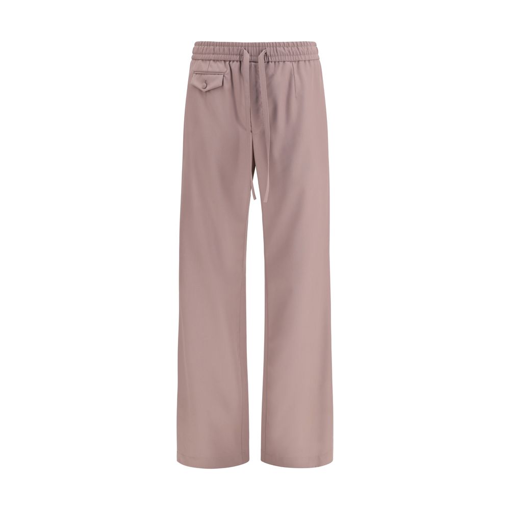 Dolce & Gabbana Brown Wool Joggers (Workout Pants)