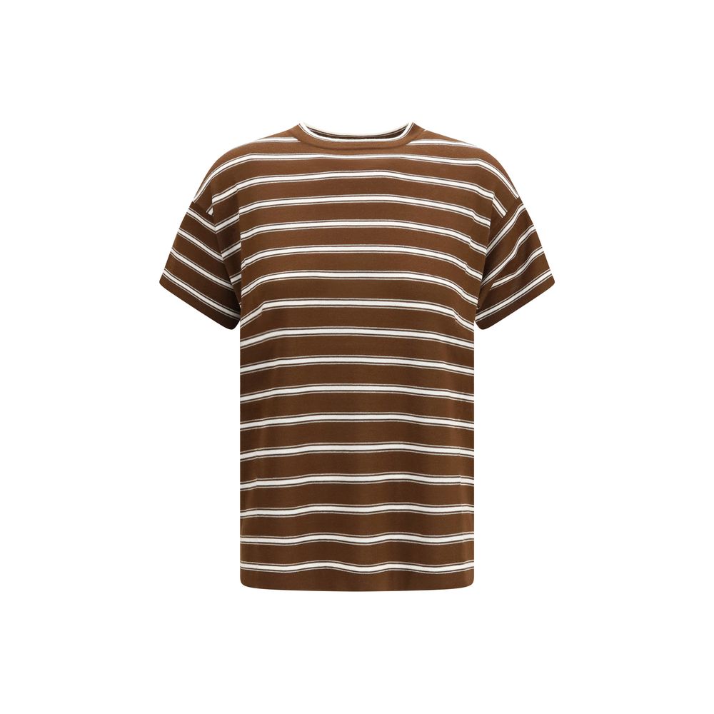 Brunello Cucinelli Beige Wool T-Shirt