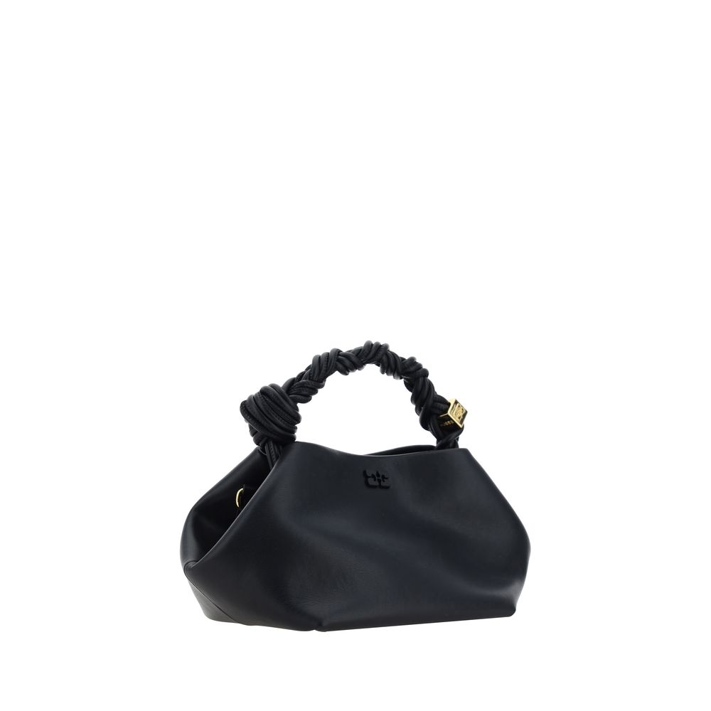 Ganni Black Leather Handbag