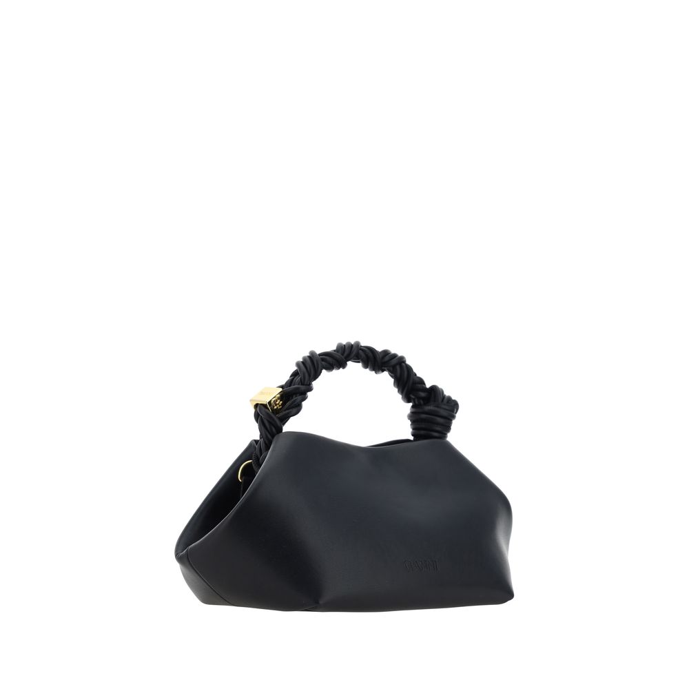Ganni Black Leather Handbag