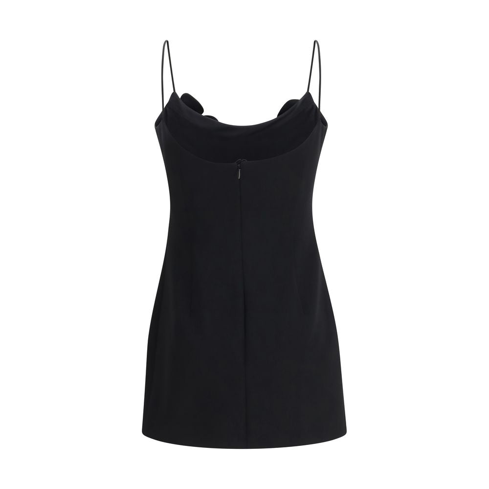 Magda Butrym Black Wool Casual Dress