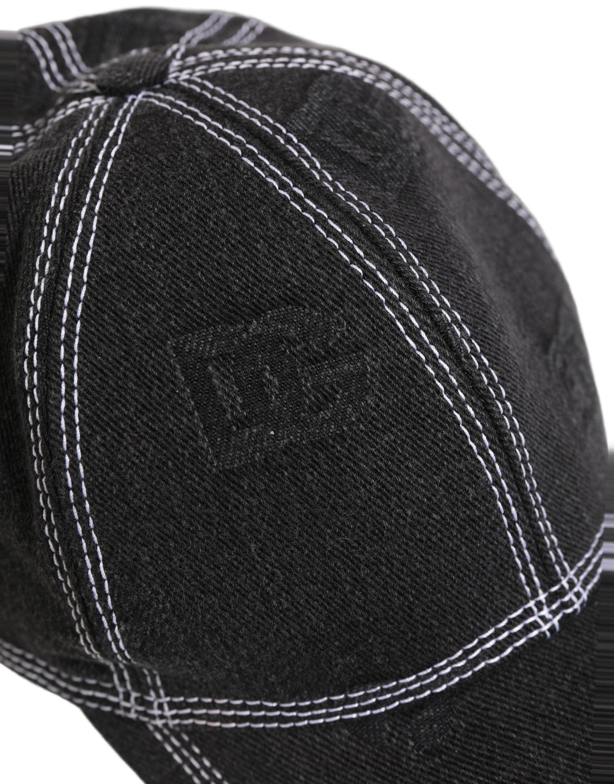 New Dolce & Gabbana Men Black Cotton 6 Panel Baseball Capello Hat