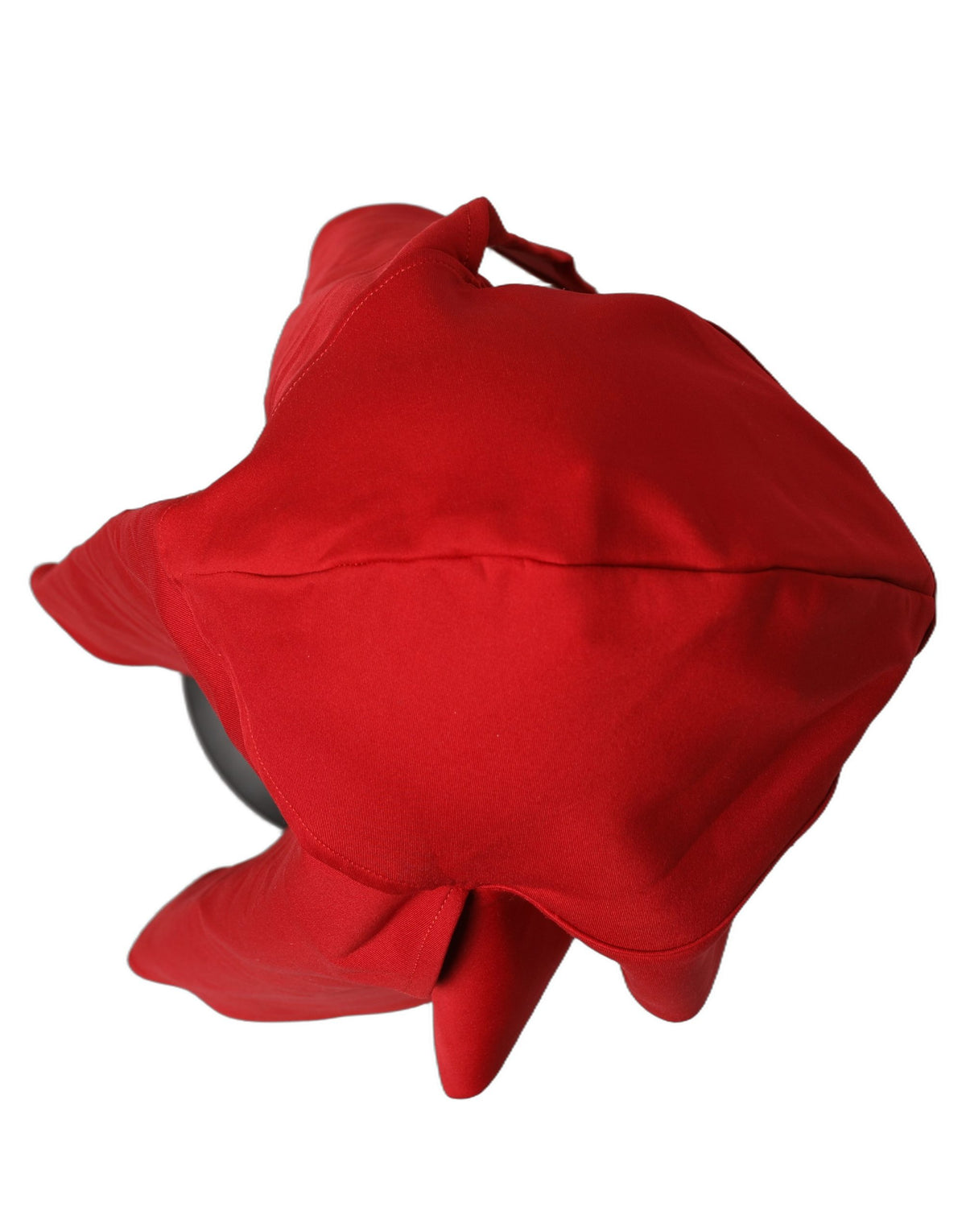 New Dolce & Gabbana Women Red Whole Head Wrap Capello Hat