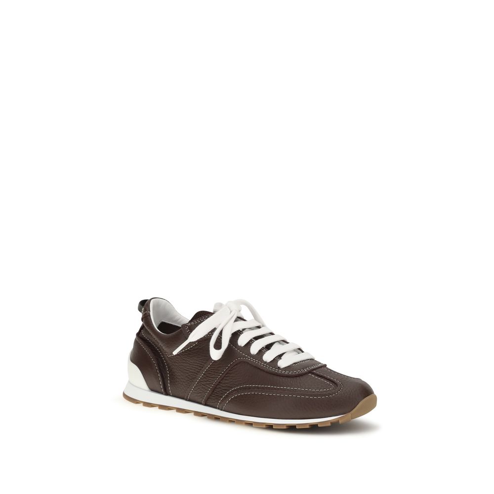 Brunello Cucinelli Brown Athletic Sneakers