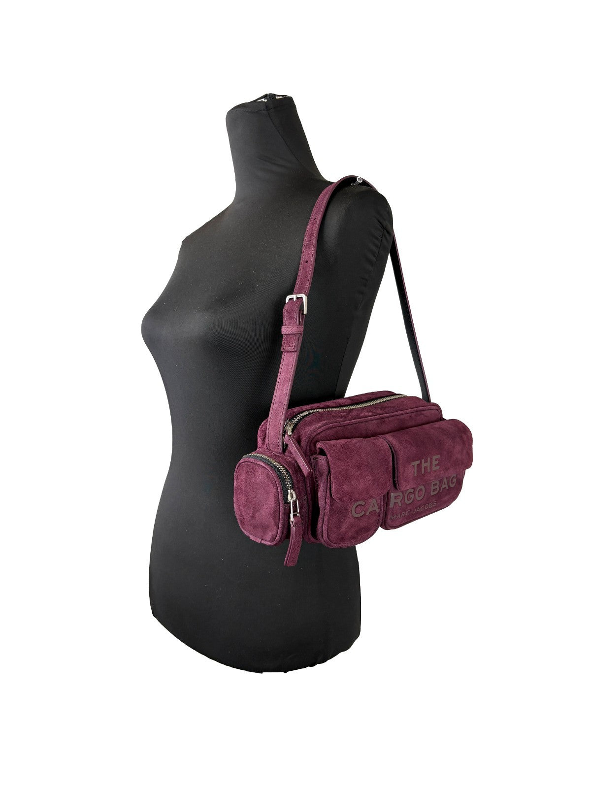Marc Jacobs The Cargo Suede Shoulder Bag