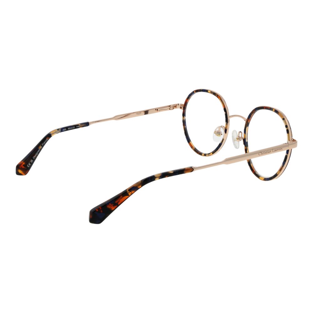 Christian Lacroix Gold Metal & Plastic Glasses (Frames)