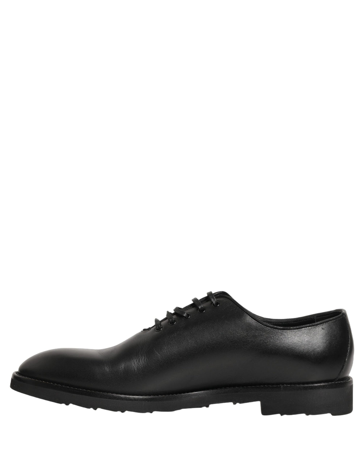 New Dolce & Gabbana Black Leather Men Oxford Dress Formal Shoes