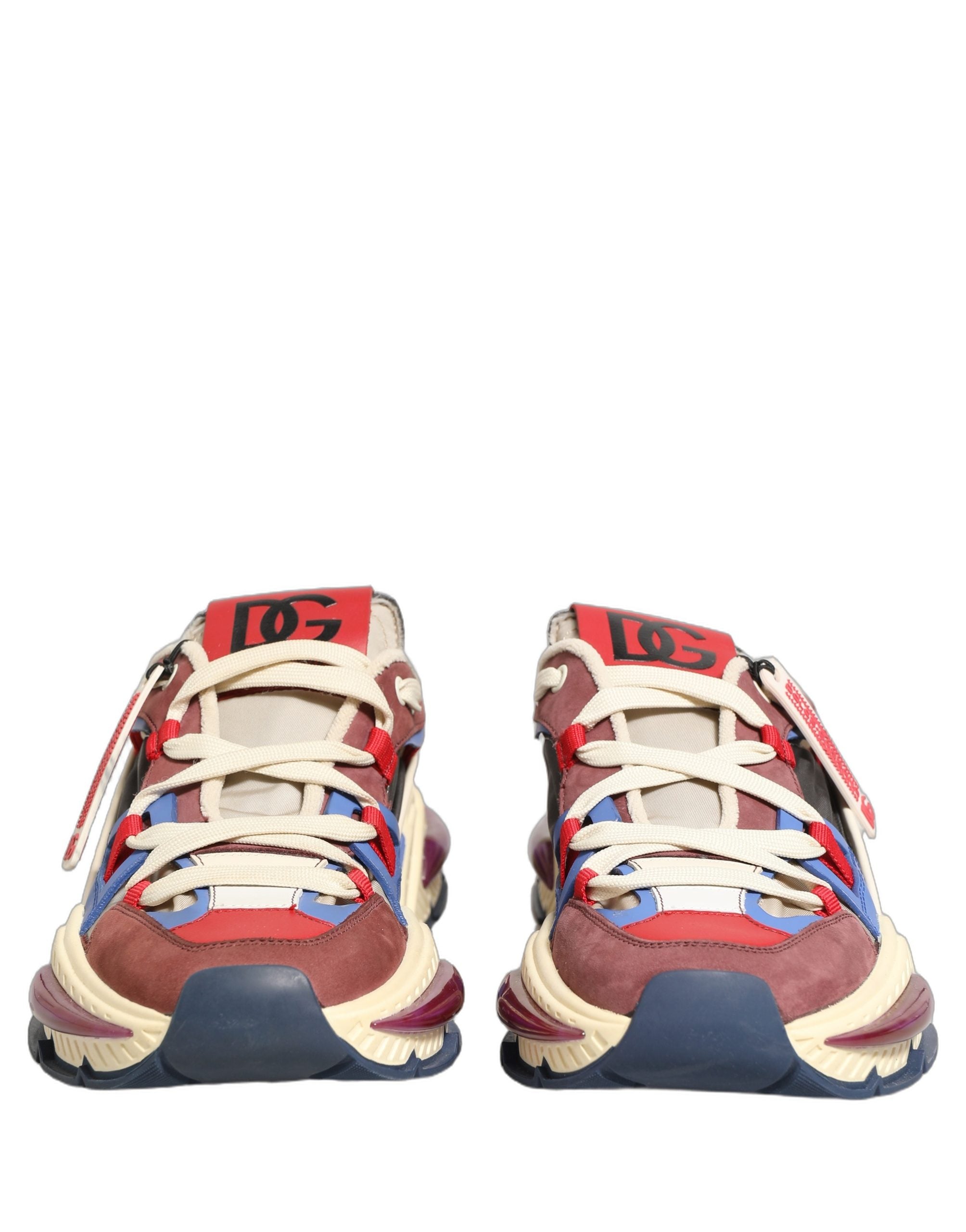 Dolce & Gabbana Multicolor Low Top Airmaster Sneakers Shoes