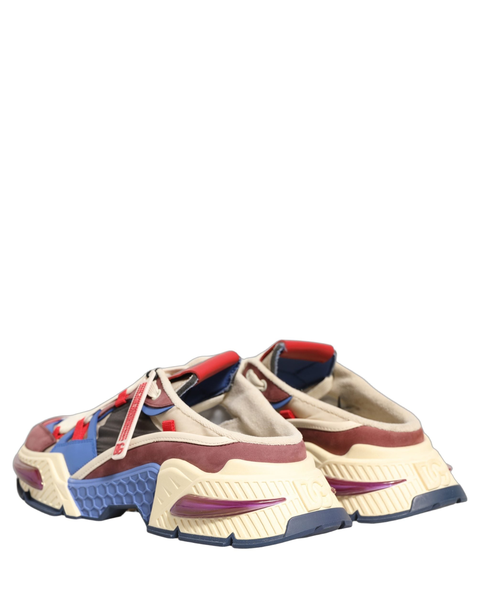 Pre-Owned Dolce & Gabbana Multicolor Low Top Airmaster Sneakers Shoes