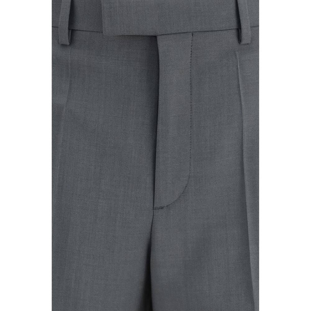 Valentino Garavani Gray Wool Dress Pants