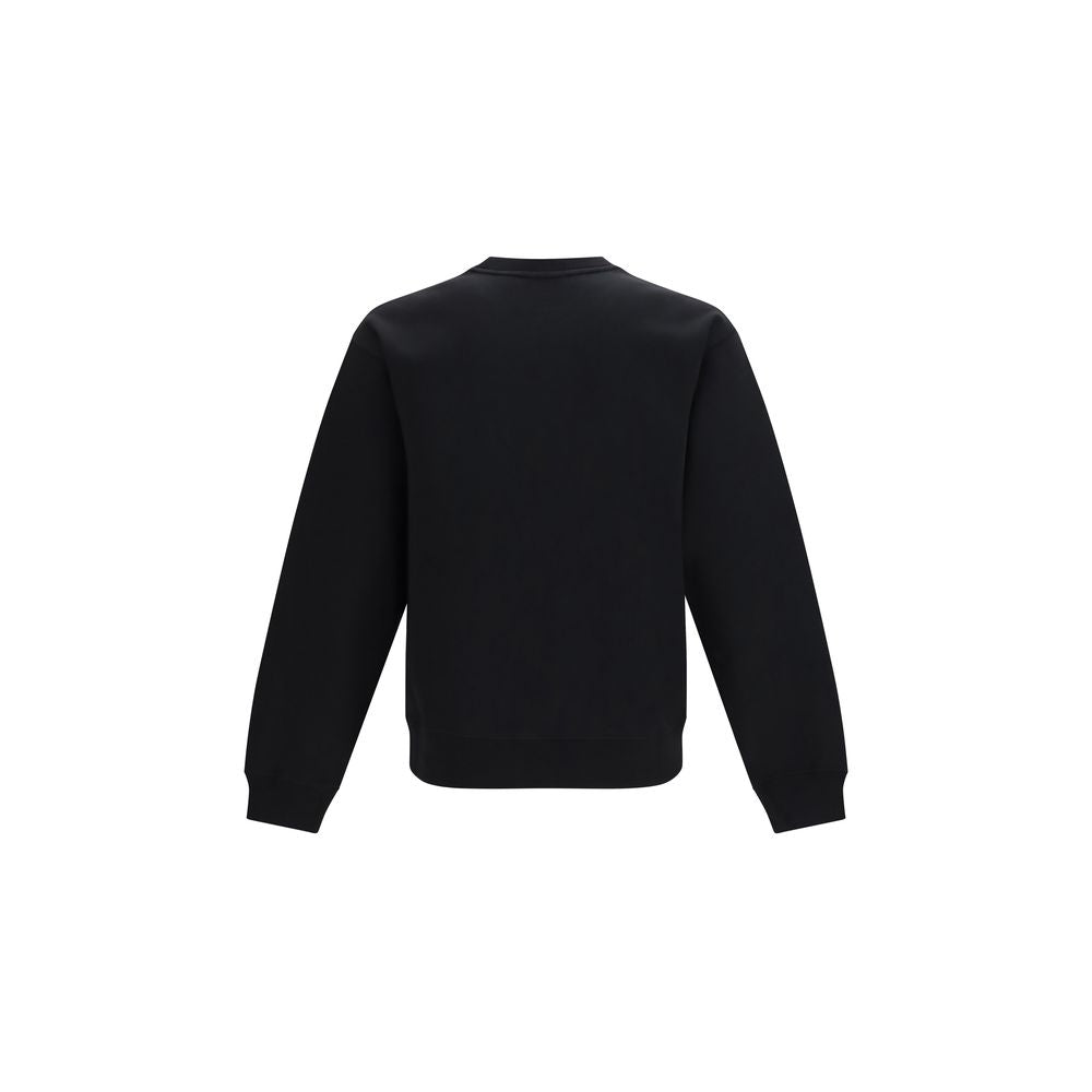 Valentino Garavani Black Cotton Sweatshirt