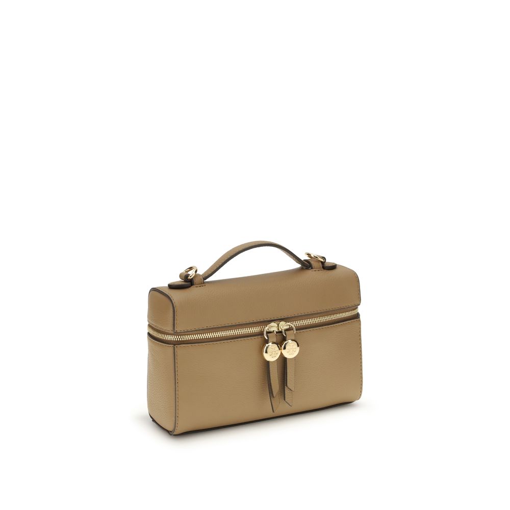 Tory Burch Beige Leather Handbag