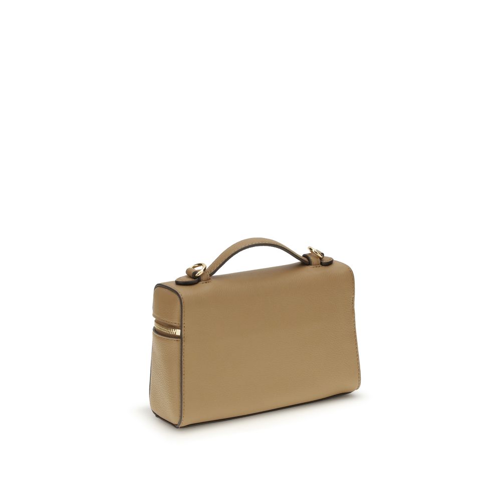 Tory Burch Beige Leather Handbag