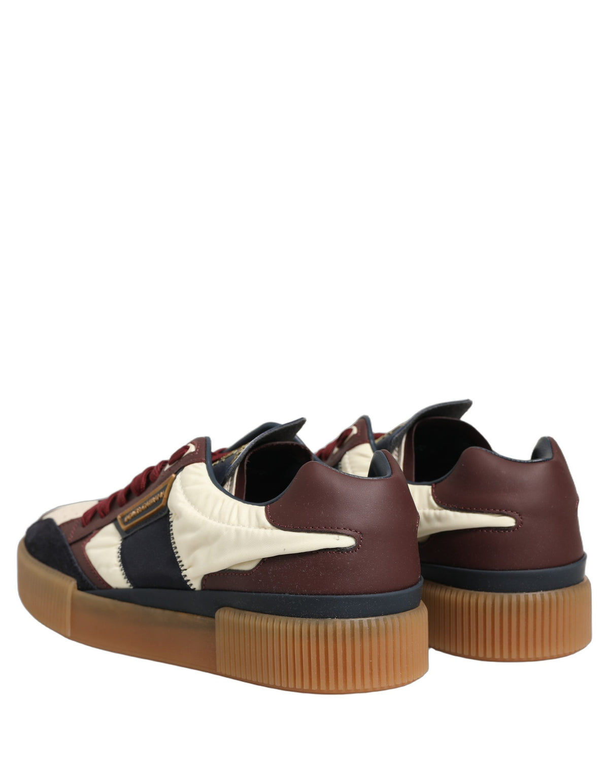 New Dolce & Gabbana Leather MIAMI Low Top Men Sneakers Shoes