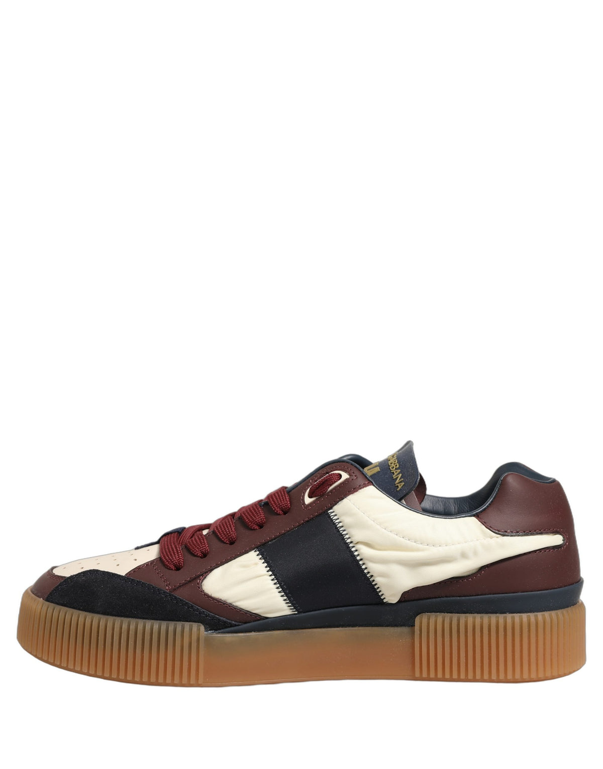New Dolce & Gabbana Leather MIAMI Low Top Men Sneakers Shoes