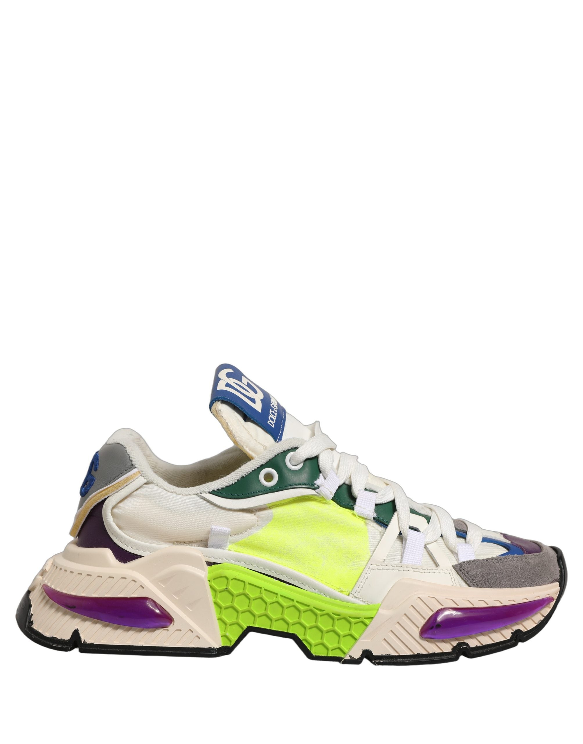 Dolce & Gabbana Multicolor Airmaster Low Top Sneaker Shoes