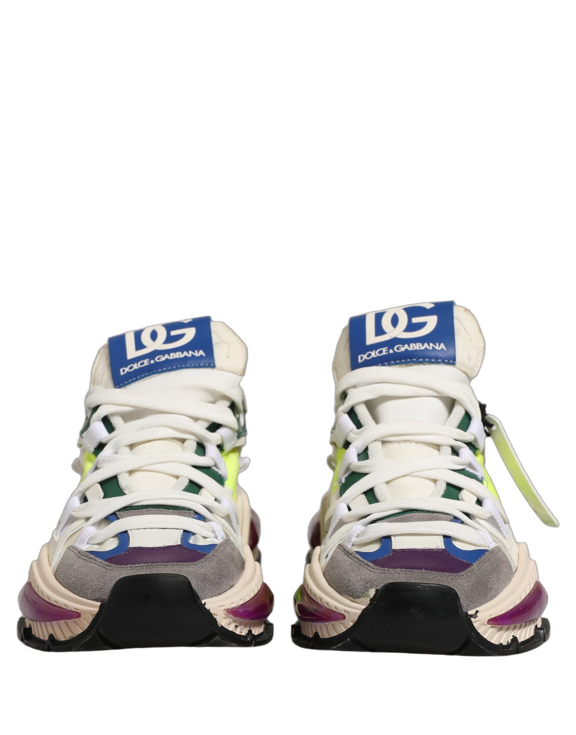Dolce & Gabbana Multicolor Airmaster Low Top Sneaker Shoes