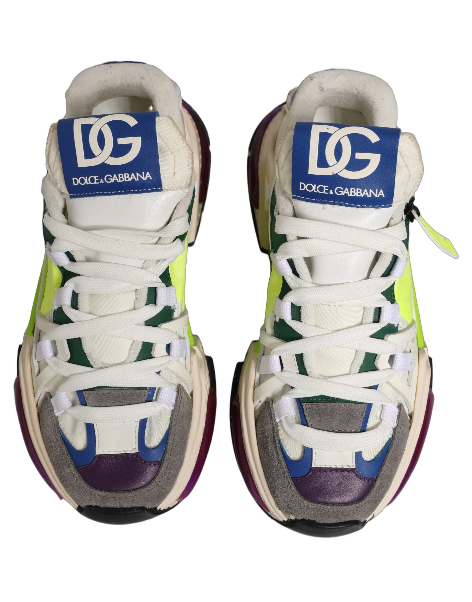 Dolce & Gabbana Multicolor Airmaster Low Top Sneaker Shoes
