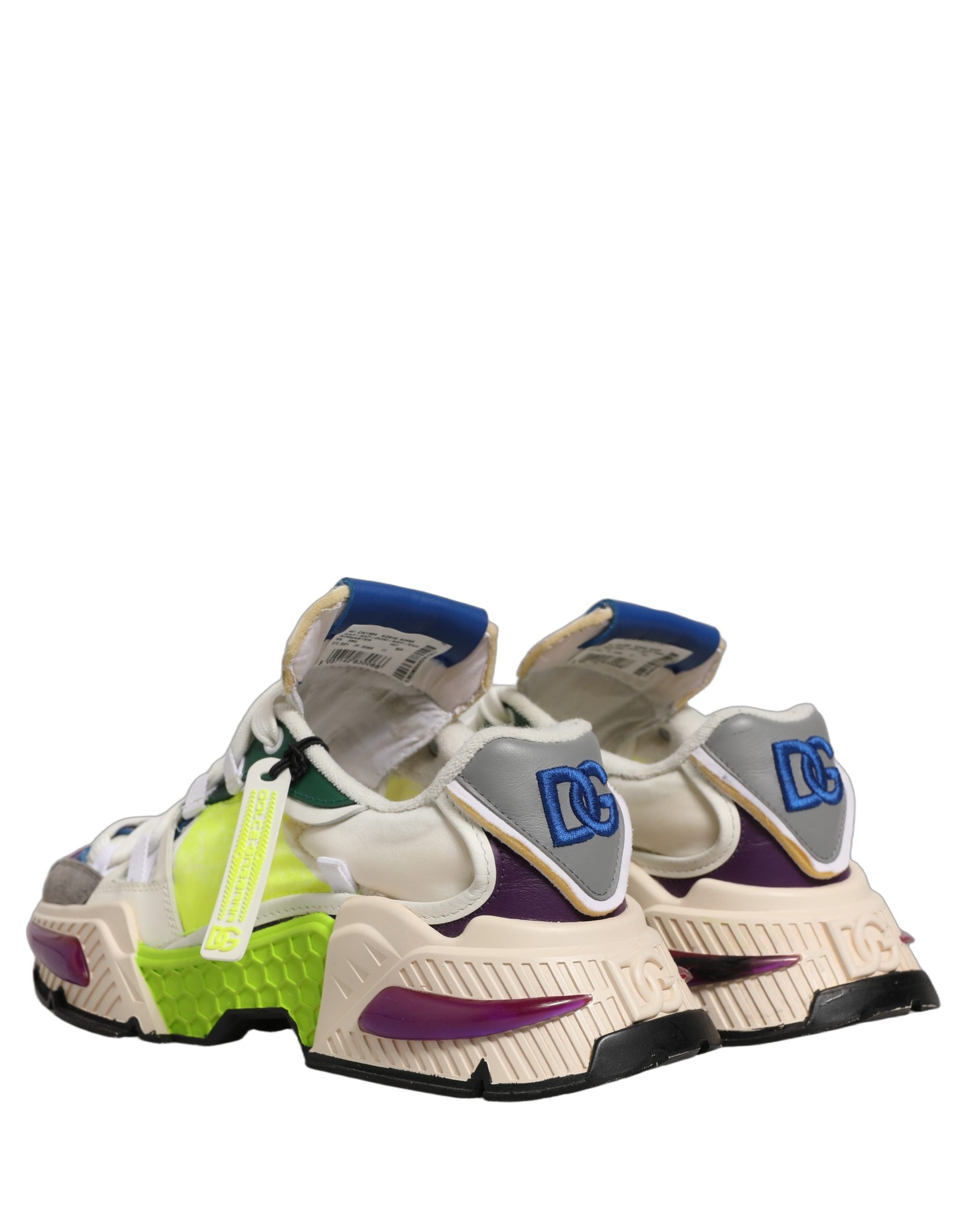 Dolce & Gabbana Multicolor Airmaster Low Top Sneaker Shoes