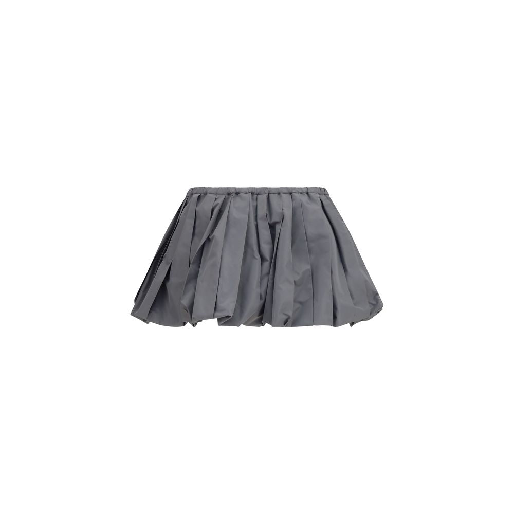 Miu Miu Gray Mini Skirt