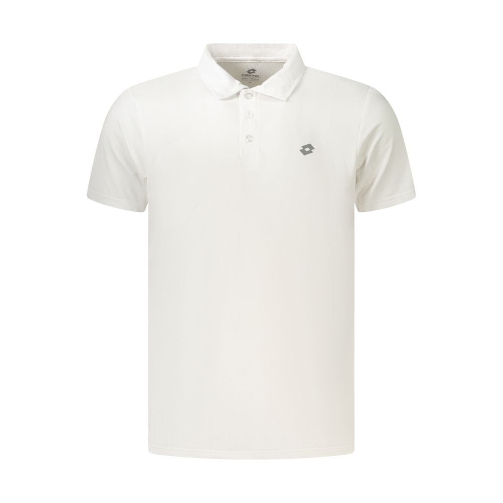 Lotto White Men's Polo Shirt