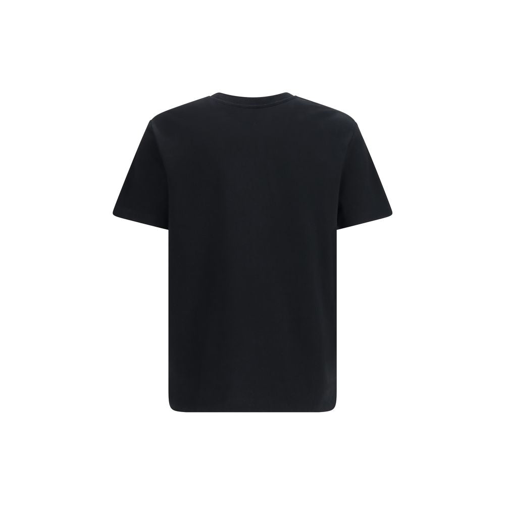 New Balmain Black Cotton T-Shirt
