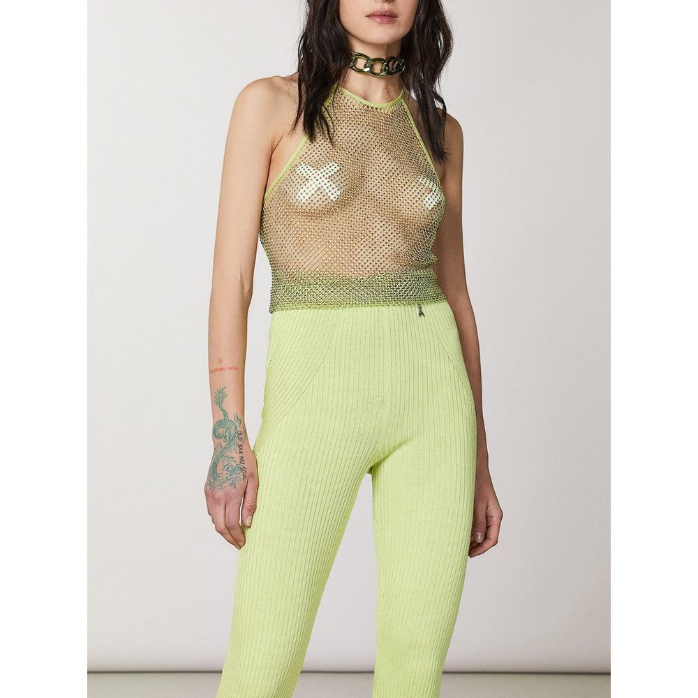 Patrizia Pepe Yellow Tank Tops