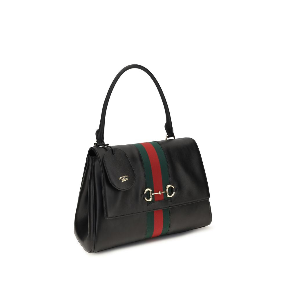 Gucci Black Leather Handbag