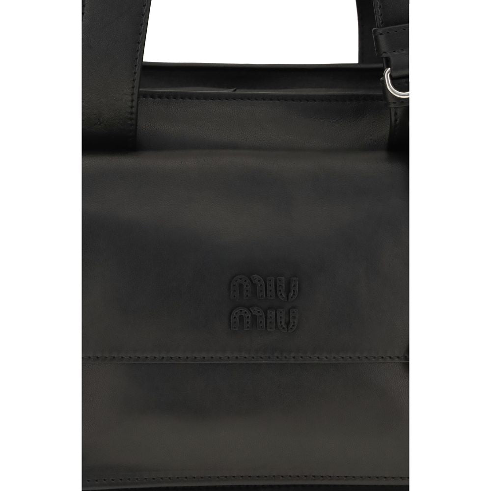 Miu Miu Brown Leather Shoulder Bag