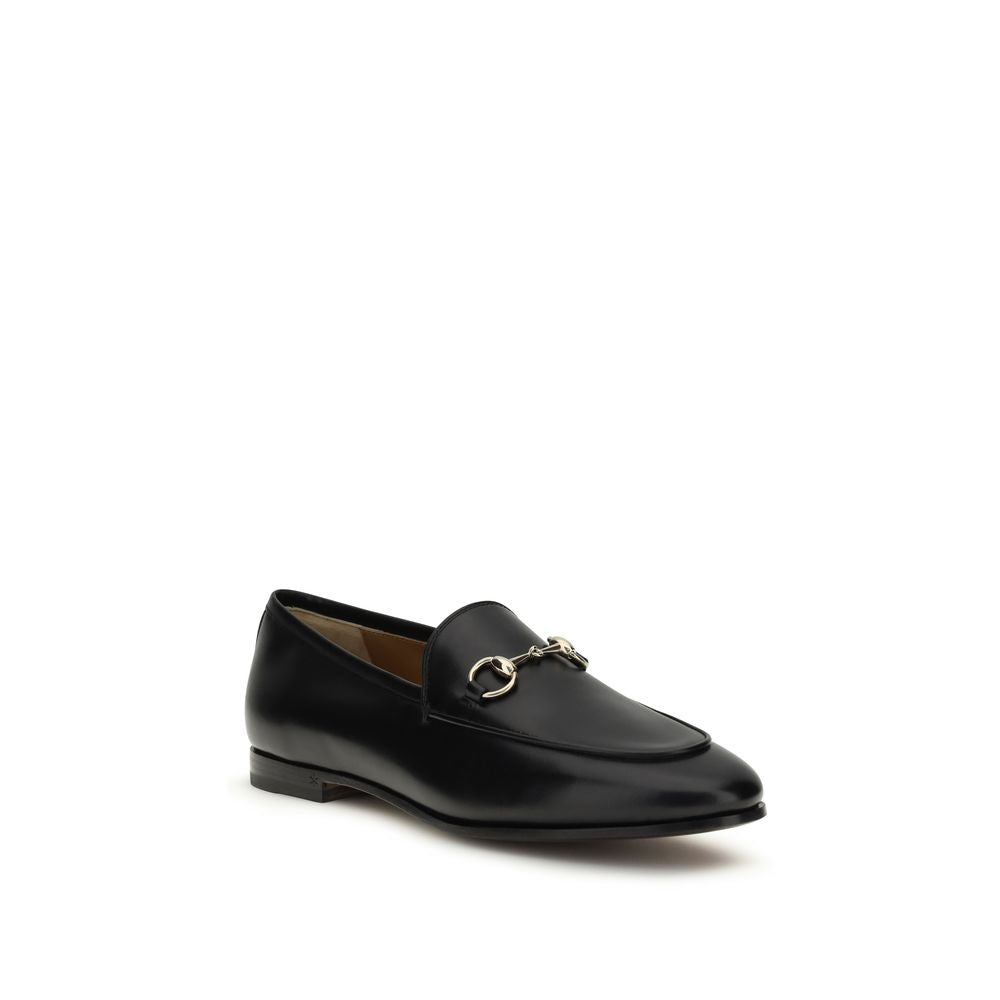 New Gucci Black Slip-On Loafers
