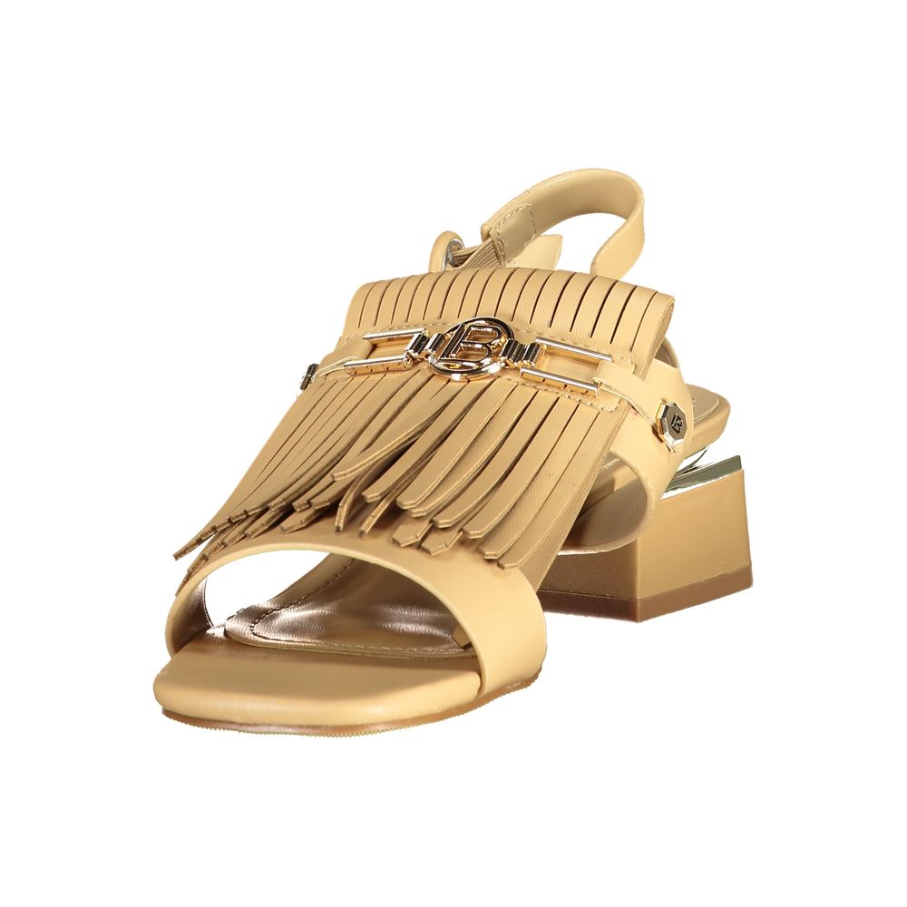 Laura Biagiotti Beige Women's Sandal