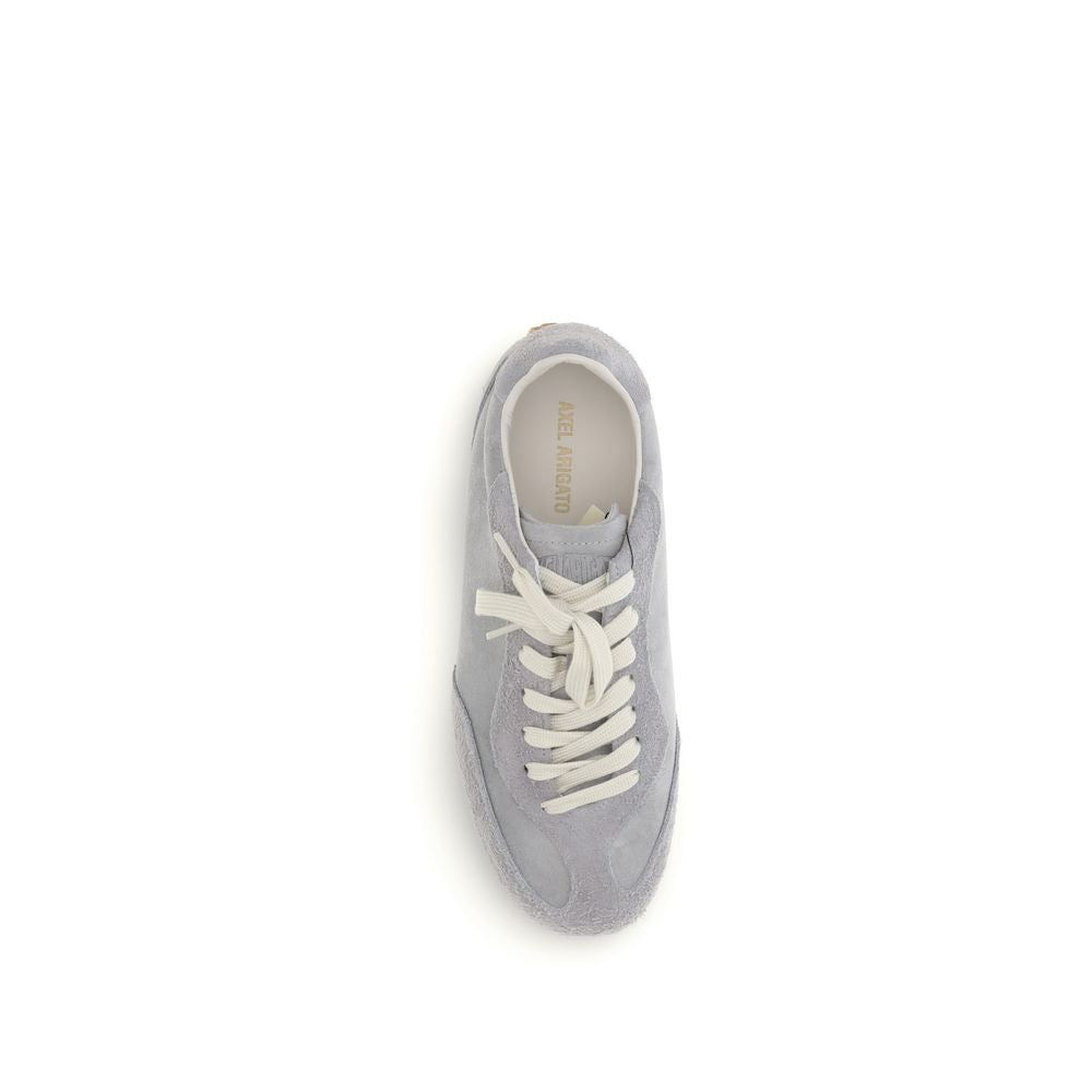 Axel Arigato Gray Leather Low Top Sneakers