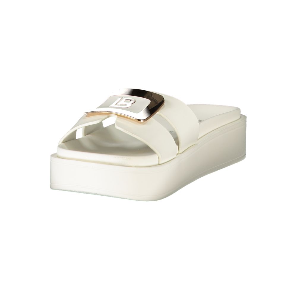 Laura Biagiotti Bianco Womens Sandal
